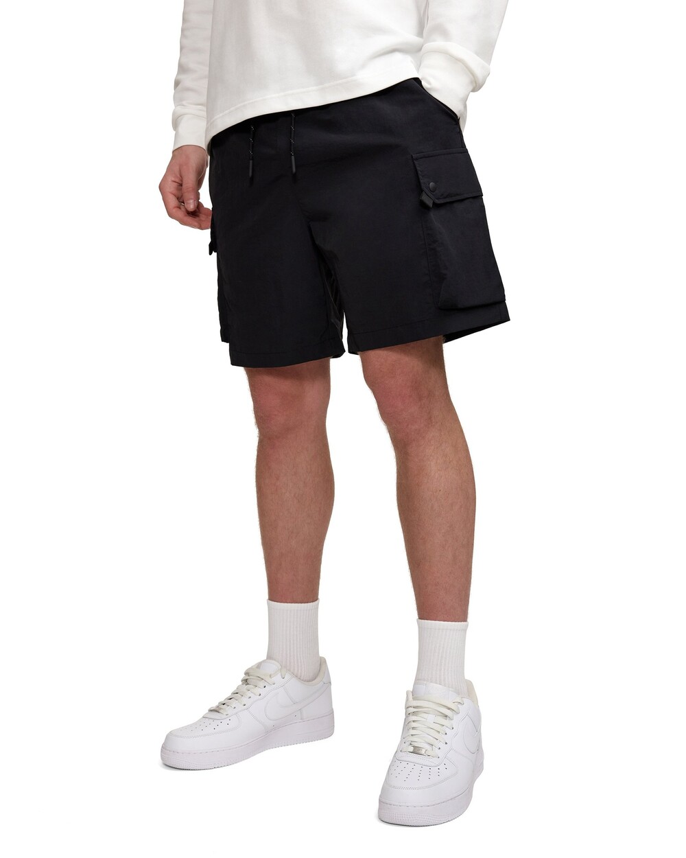 New Era Cap Black Outdoor Shorts - Size M